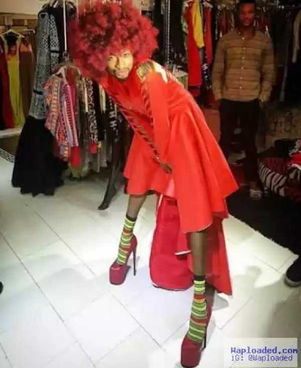 Denrele Edun rocks 8-inch heels in new fierce photos